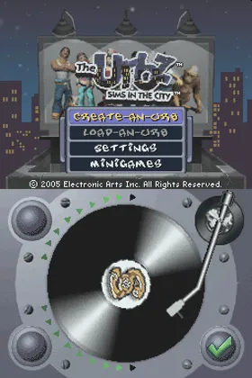 Urbz, The - Sims in the City (USA) screen shot title